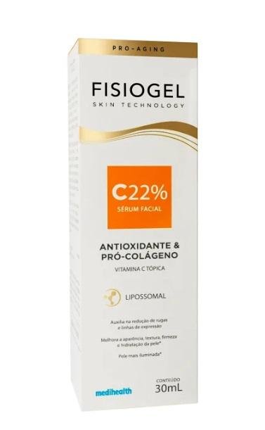 Sérum Facial Fisiogel C22% Antioxidante Pró Colágeno 30ml 30ml 3