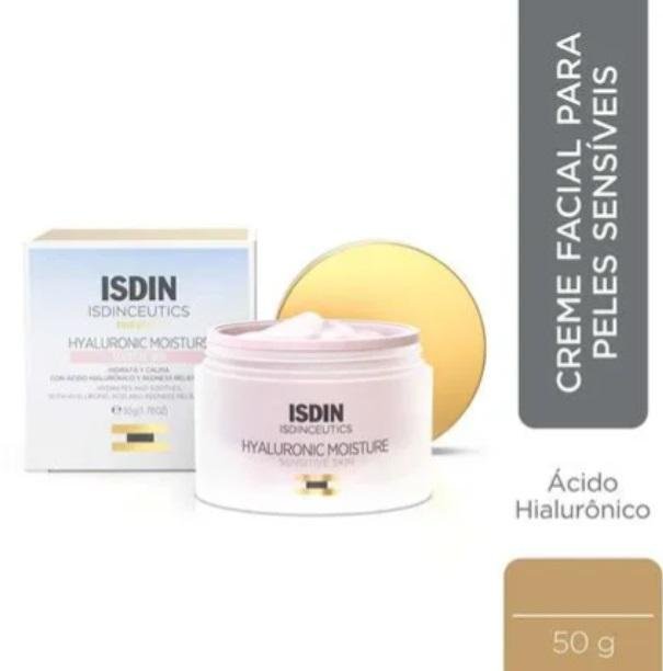 Isdinceutics Hyaluronic Moisture Sensitive Skin Creme Redutor de Linhas 50g 50g 2