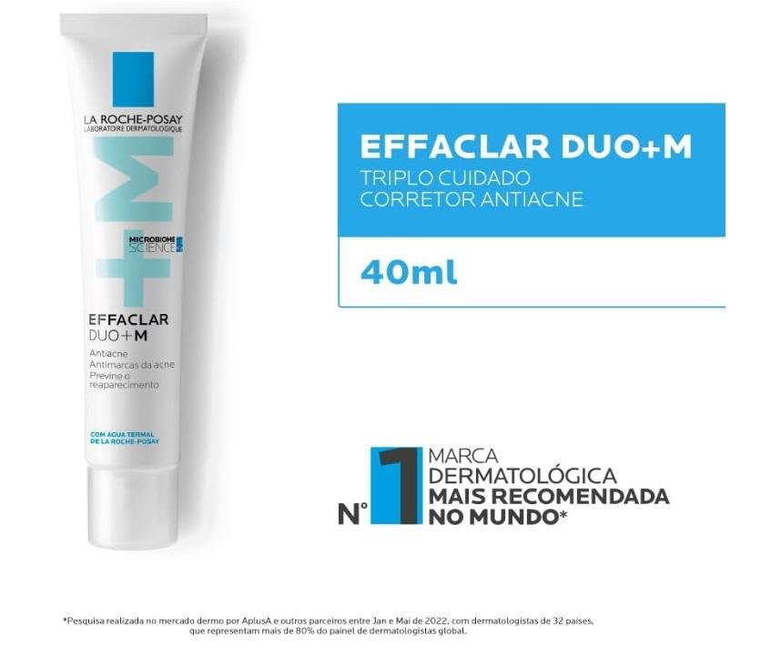 Effaclar Duo+M Creme Antiacne La Roche Posay 40ml 40ml 4