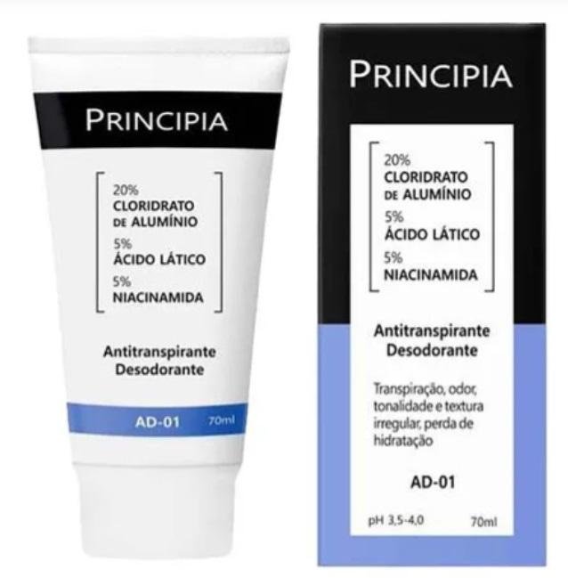 Desodorante Antitranspirante Principia AD01 70ml 70ml 2
