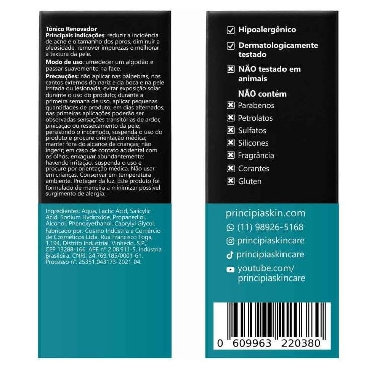 Principia Tônico Facial AL-7 120ml 120ml 2