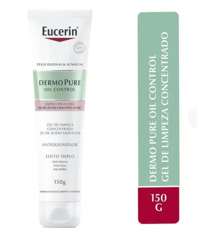 Eucerin Dermo Pure Oil Control Gel de Limpeza Concentrado 150g 150g 2