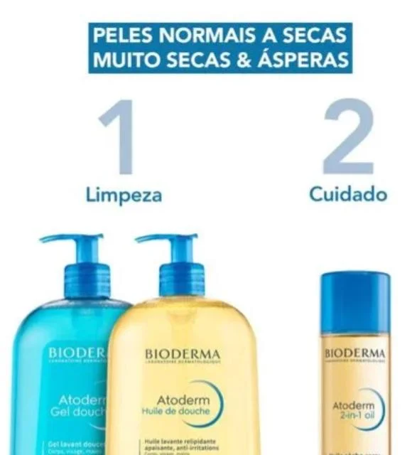 Óleo Corporal Atoderm 2 in 1 150ml 150ml 5