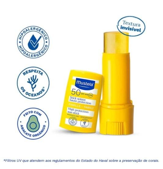 Mustela Protetor Solar Stick Infantil 9ml 9ml 4