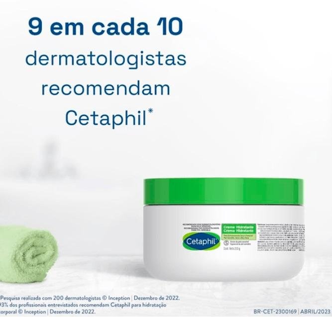 Cetaphil Creme Hidratante Pele Extremamente Seca e Sensível 250g 250g 3