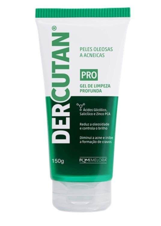 Melora Gel de Limpeza Profunda Dercutan Pro 150g