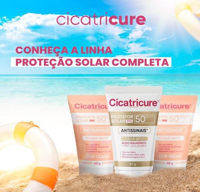 Protetor Solar Facial Cicatricure FPS50 Cor Média ÚNICO 3