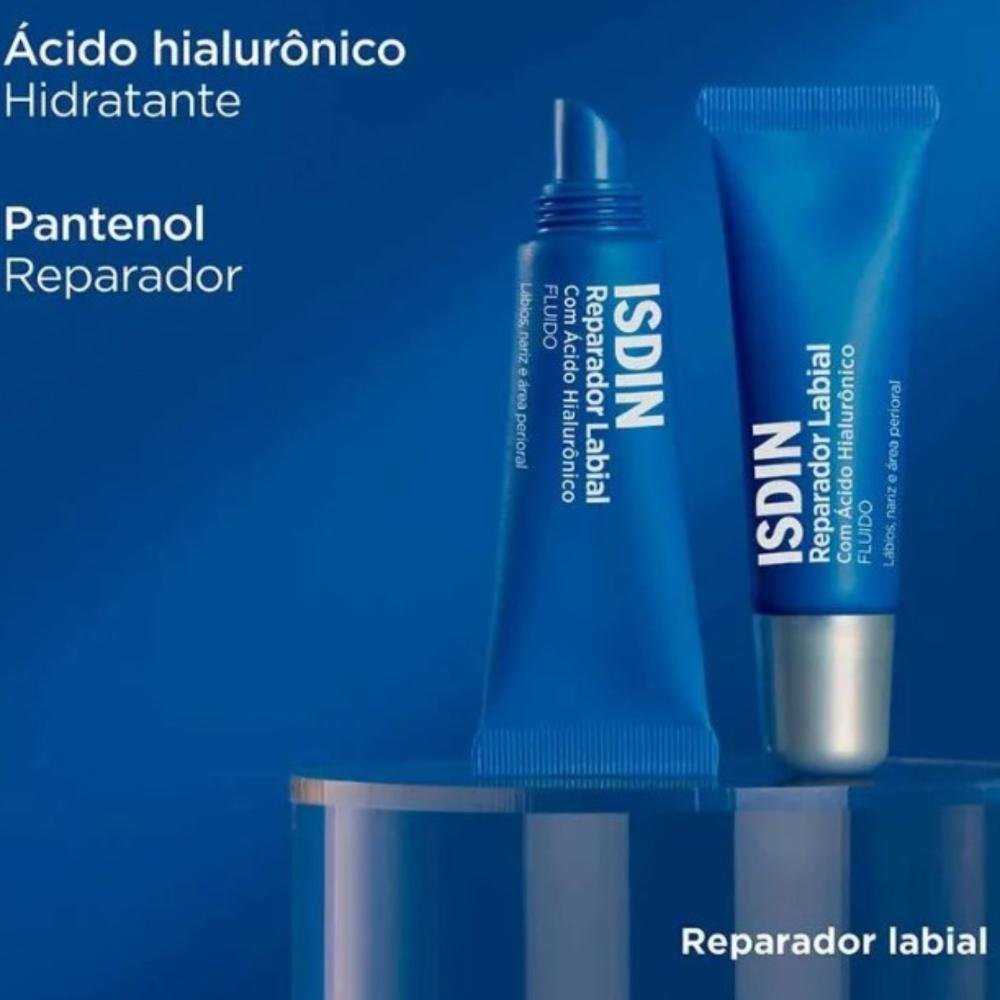 Reparador Labial Fluído Isdin com Ácido Hialurônico - 10ml 10ml 3