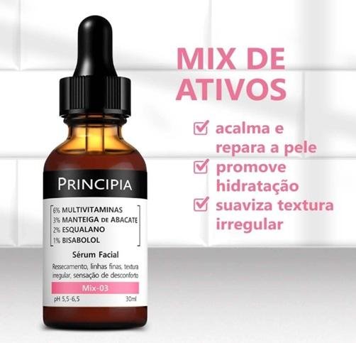 Sérum Facial Mix-03 Multireparador Principia 30ml 30ml 3