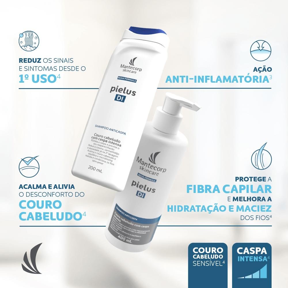 Shampoo Pielus DI Anticaspa 400ml 400ml 4