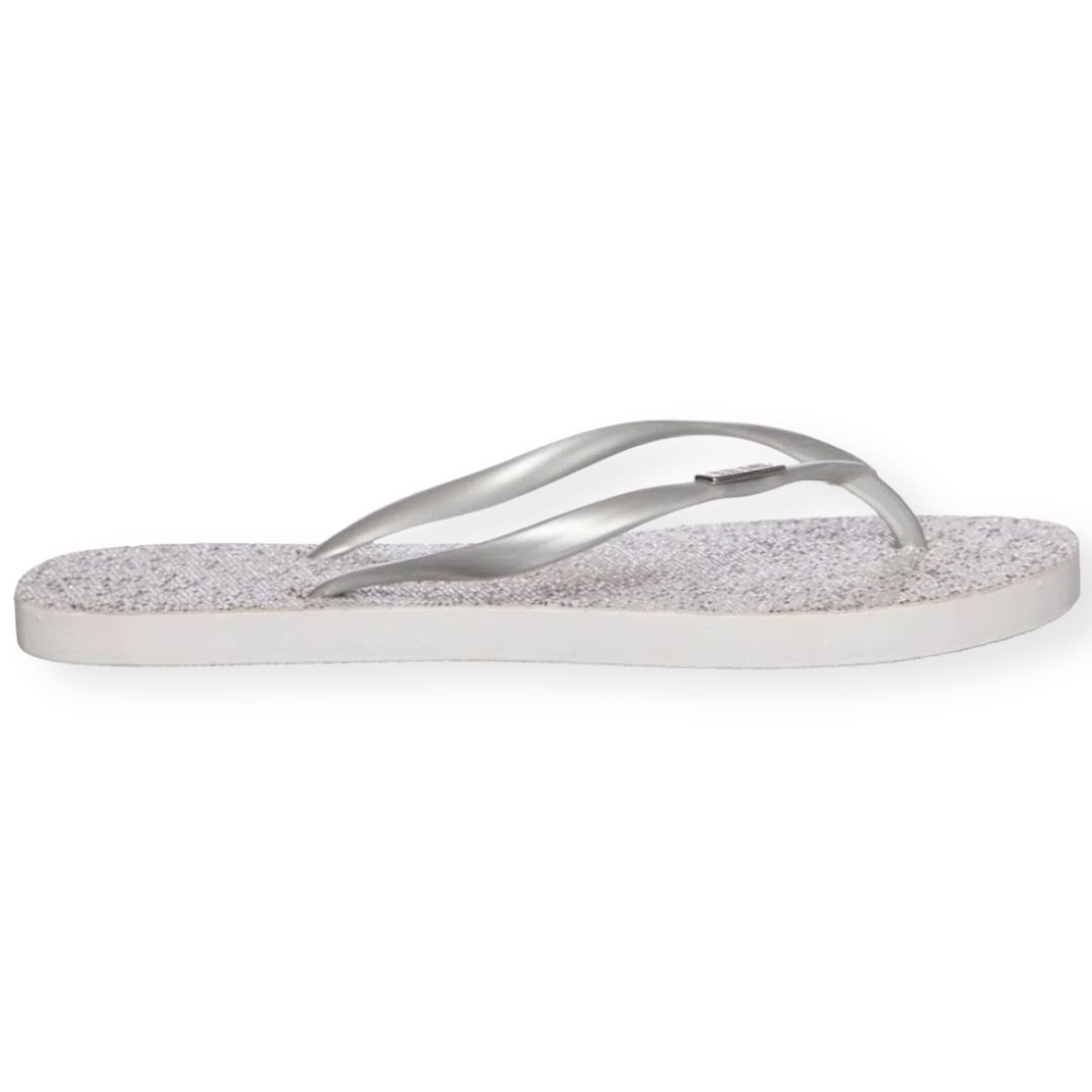 Chinelo Flip Flop Santa Lolla Feminino Prata Prata 1