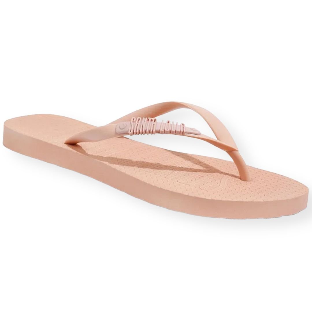 Chinelo Flip Flop Borracha Santa Lolla Feminino Rosa Claro Rosa 1