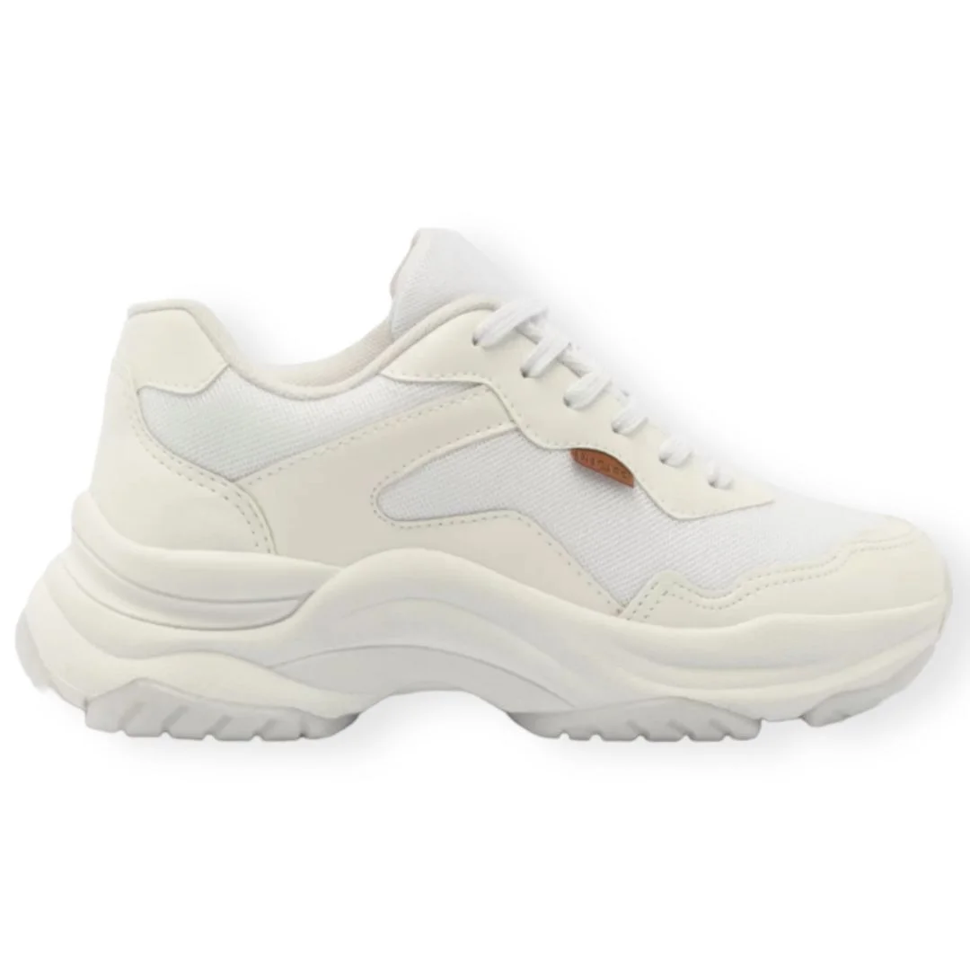 Tênis Feminino Tenis Anacapri CamurÃ§a Tênis Sport Chunky Recortes