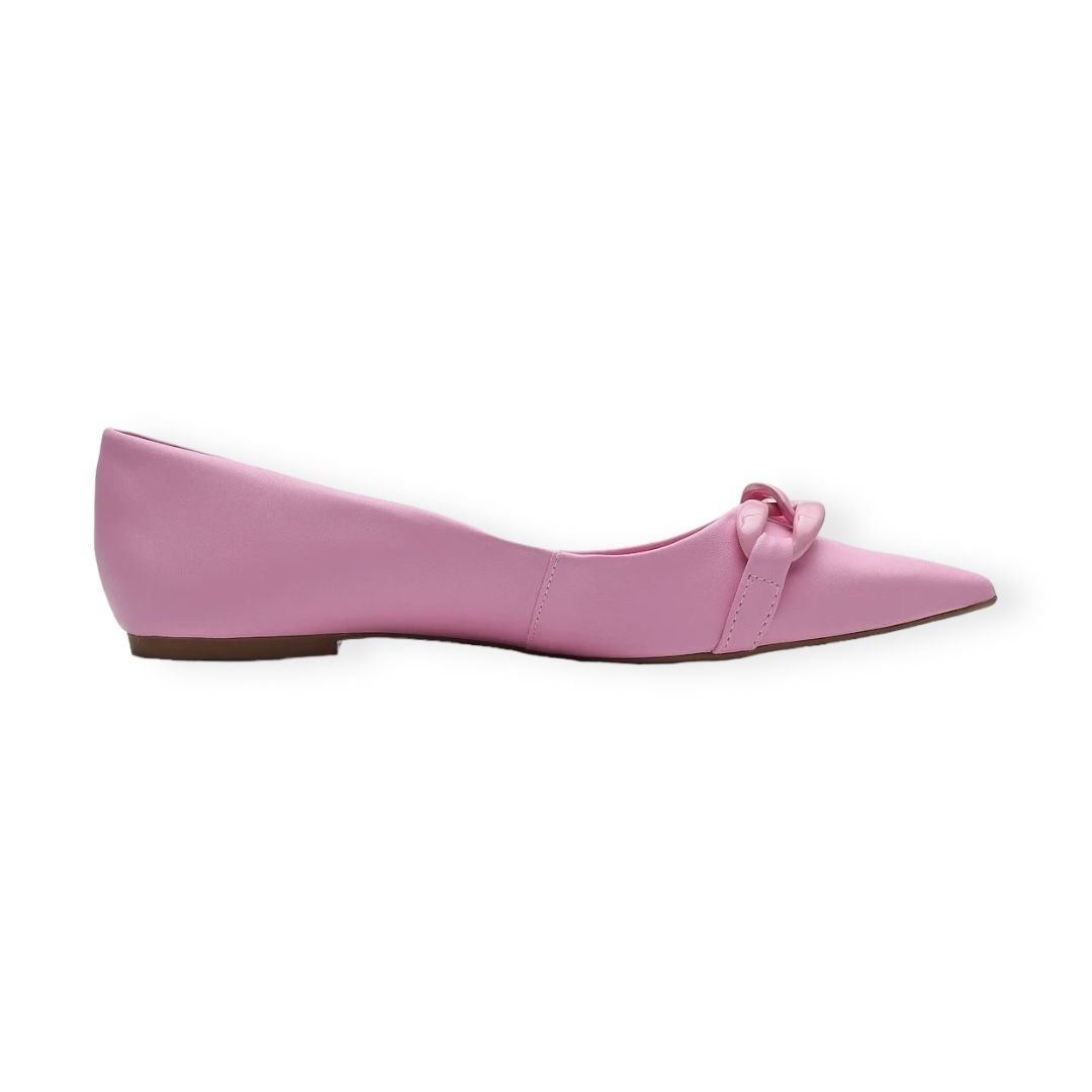 Sapatilha Feminina Santa Lolla Corrente Bico Fino Rosa