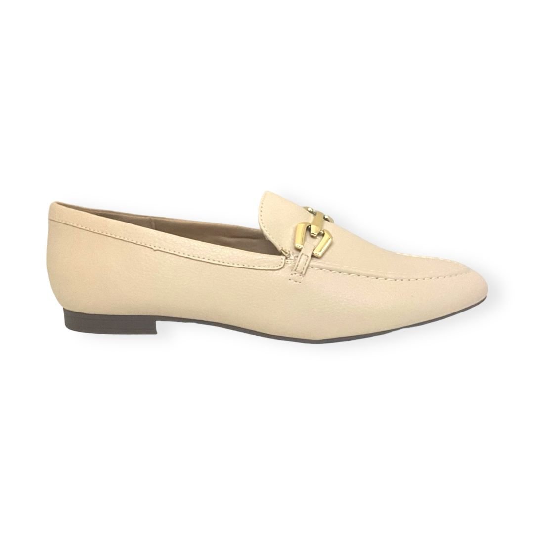 Mocassim Feminino Anacapri Eco Flex Bridão Creme Bege 1