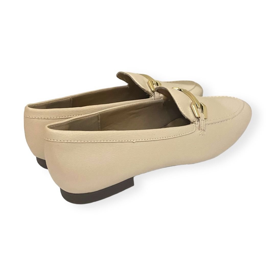 Mocassim Feminino Anacapri Eco Flex Bridão Creme Bege 4