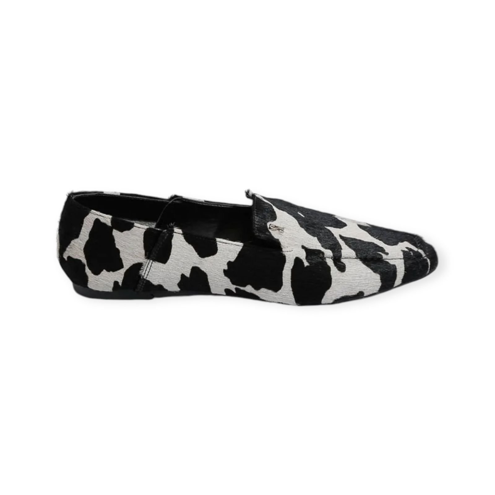 Mocassim Feminino Santa Lolla Pelo De Vaca Branco
