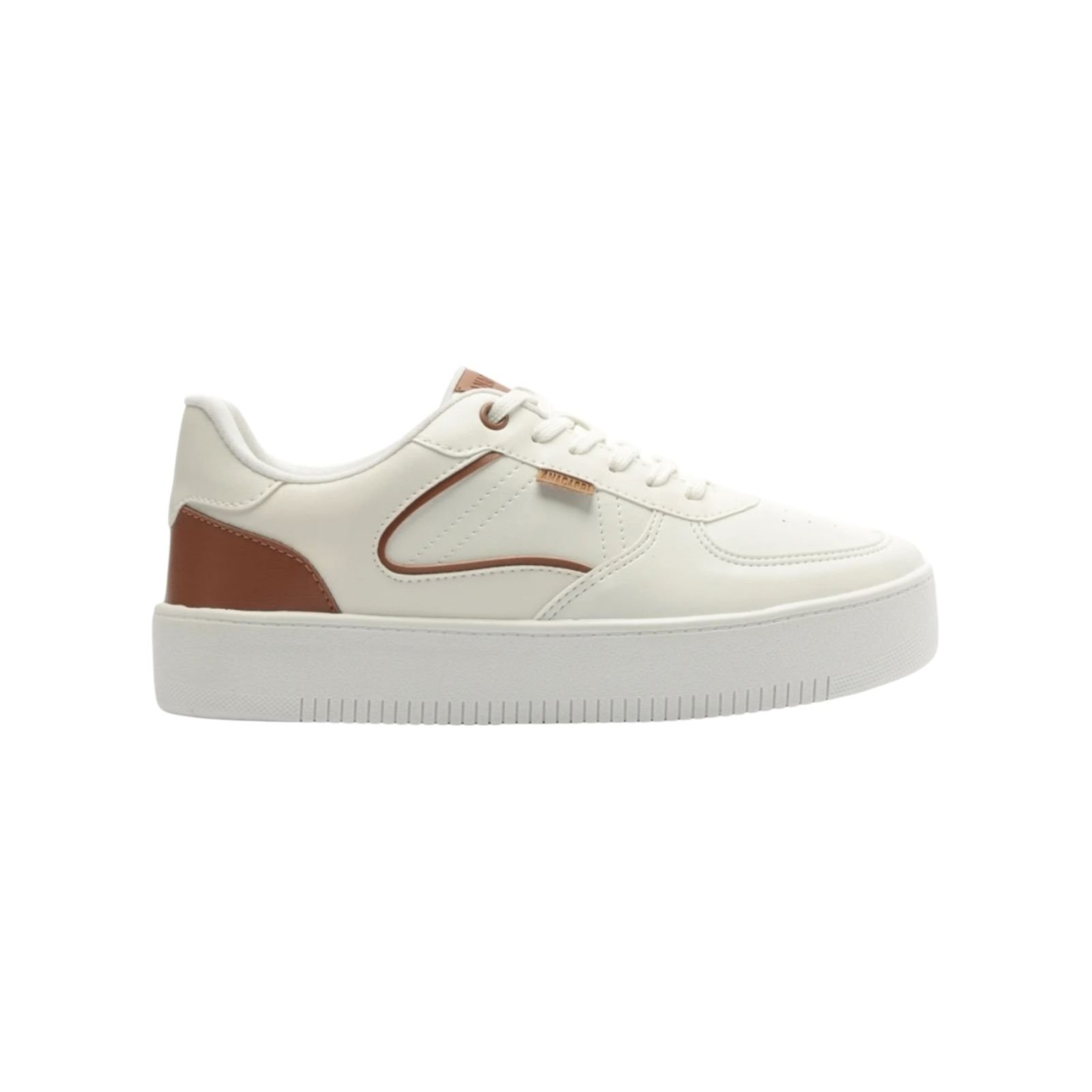 Tenis Feminino Anacapri Casual Mis Spo Sola Alta Branco Branco 1