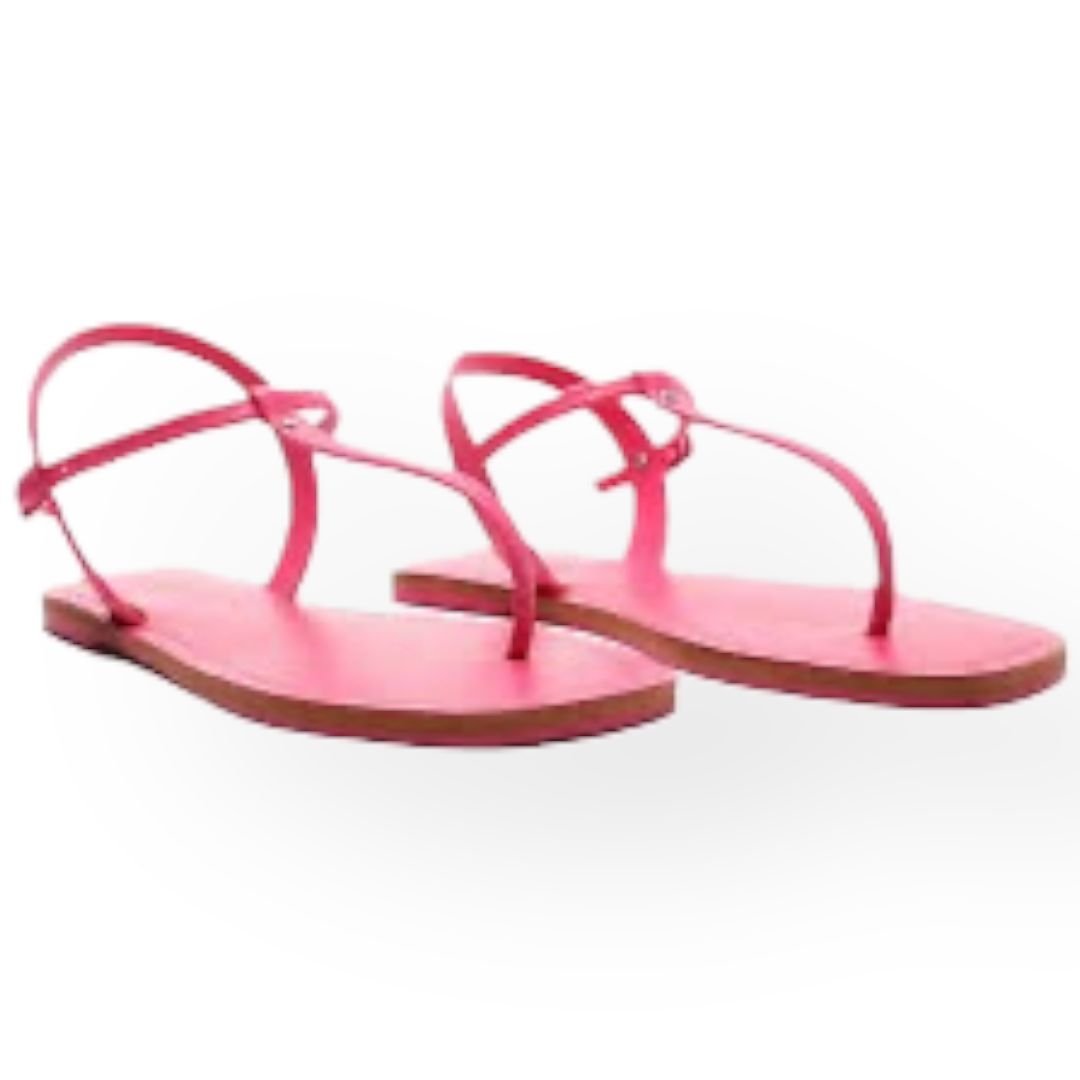 Sandália Rasteira AnaCapri Rosa Magenta  Rosa 3