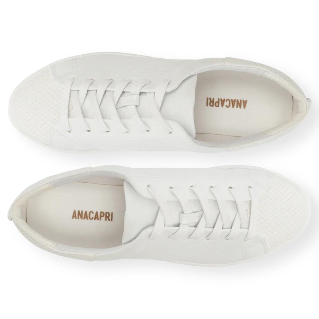 Tênis Básico Anacapri Feminino Branco Branco 4