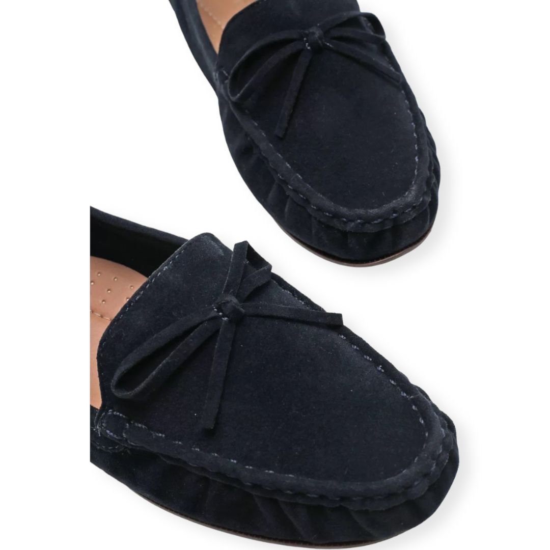 Mocassim Camurça Lana Anacapri Feminino Azul Marinho Azul Marinho 4