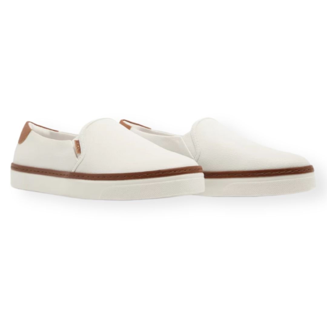 Tênis Slip On Anacapri Feminino Branco Branco 4