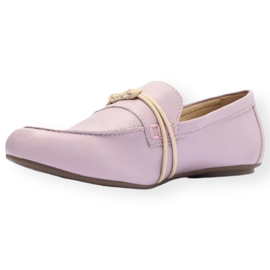 Mocassim Elástico Sigla Anacapri Feminino Lilás Lilás 4