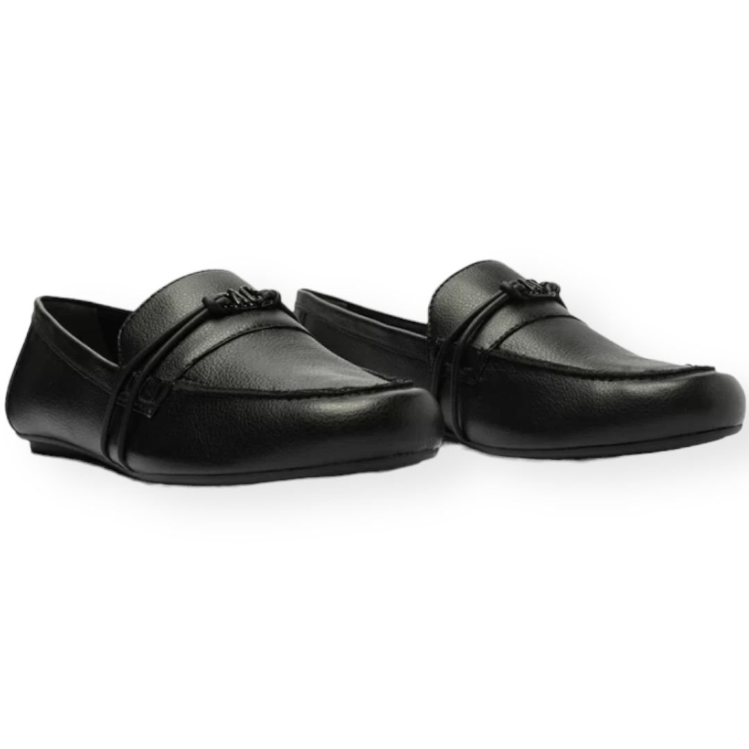 Mocassim Elástico Sigla Anacapri Feminino Preto Preto 2