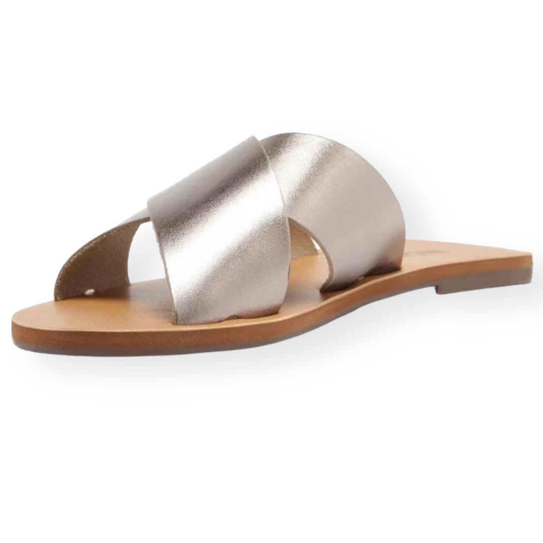 Rasteira Tiras Prata Velho Anacapri Feminino Prata 4