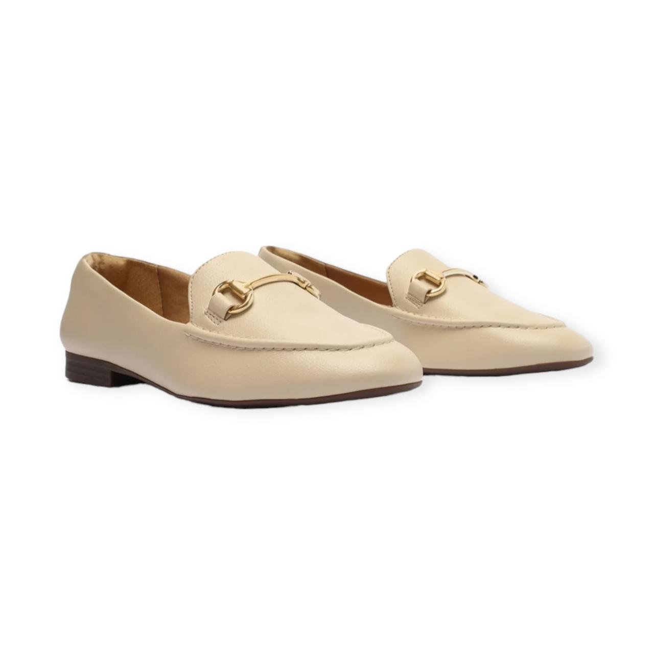 Mocassim Feminino Anacapri Bridão Essencial Creme Creme 2