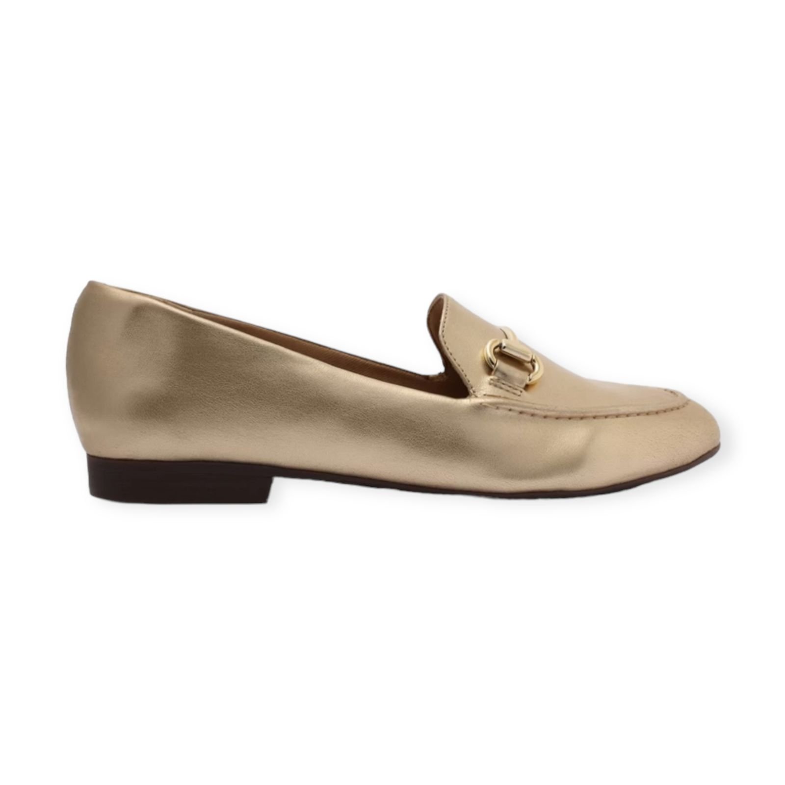 Mocassim Feminino Anacapri Bridão Essencial Dourado