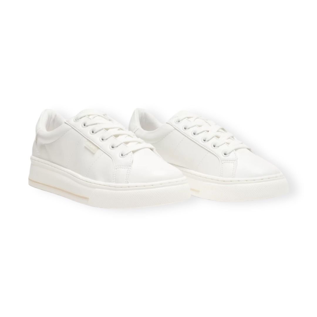 Tenis Sport Detalhe Na Sola Anacapri Feminino Branco Branco 2