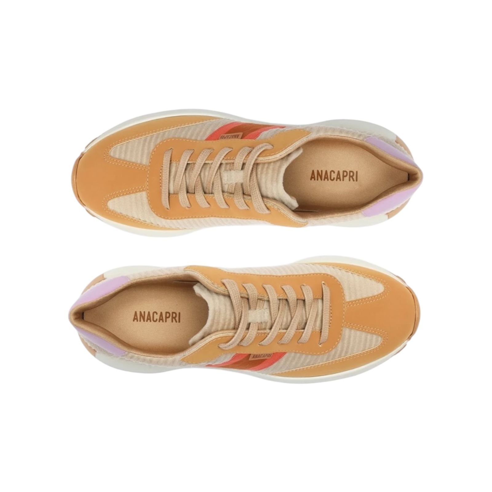 Tenis Feminino Anacapri Sport Multicolorido Nude Nude 4