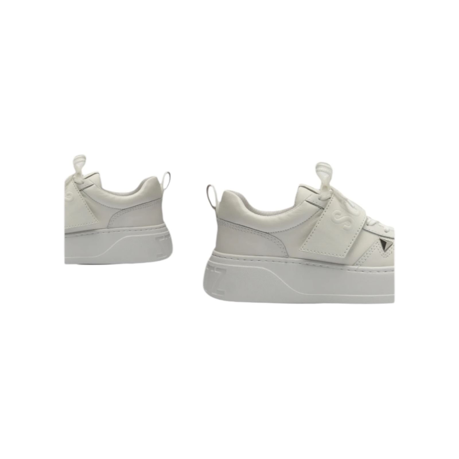 Tenis Feminino Schutz Rio Couro Branco Branco 3