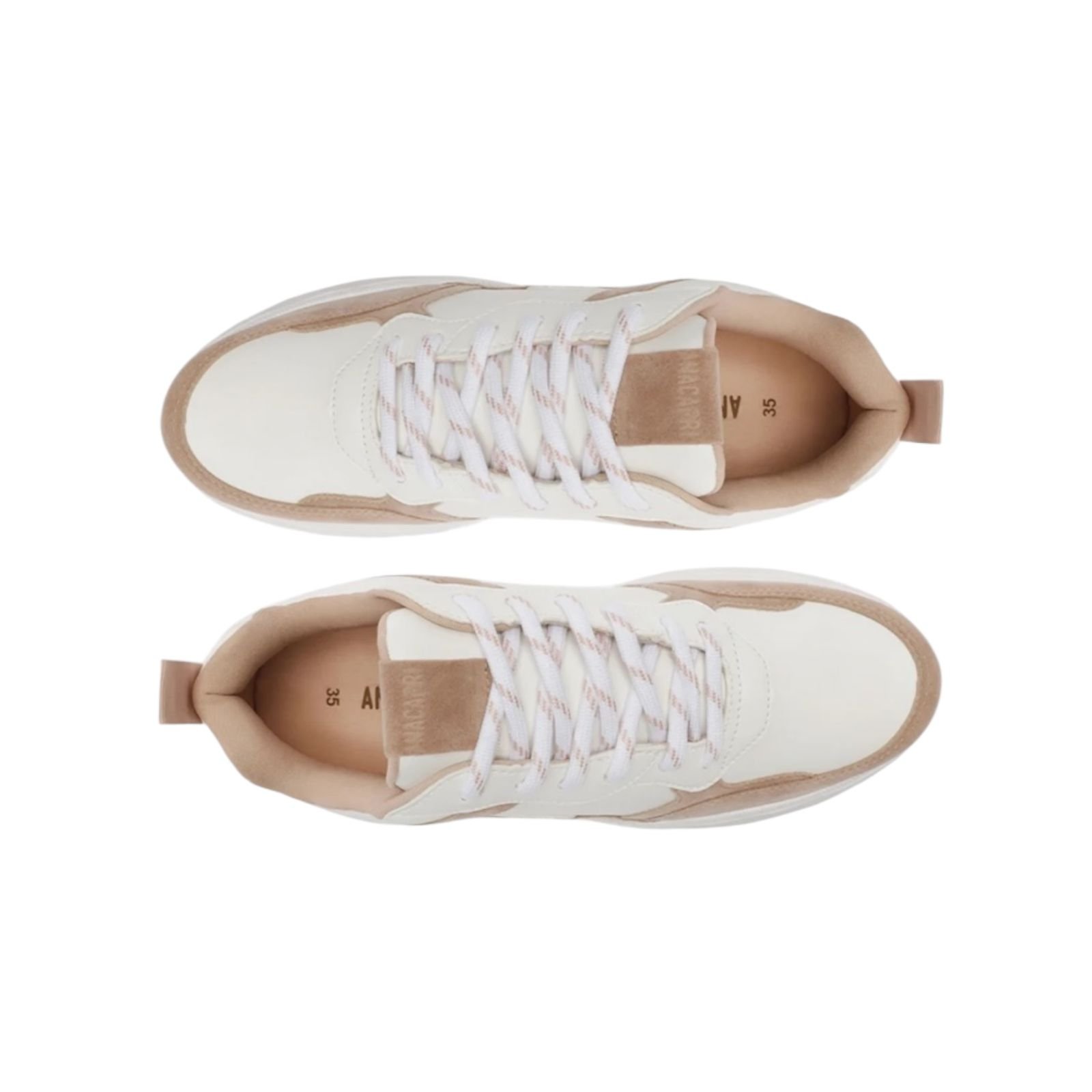 Tênis Sport Feminino Anacapri C3047400020008 Branco Branco 4