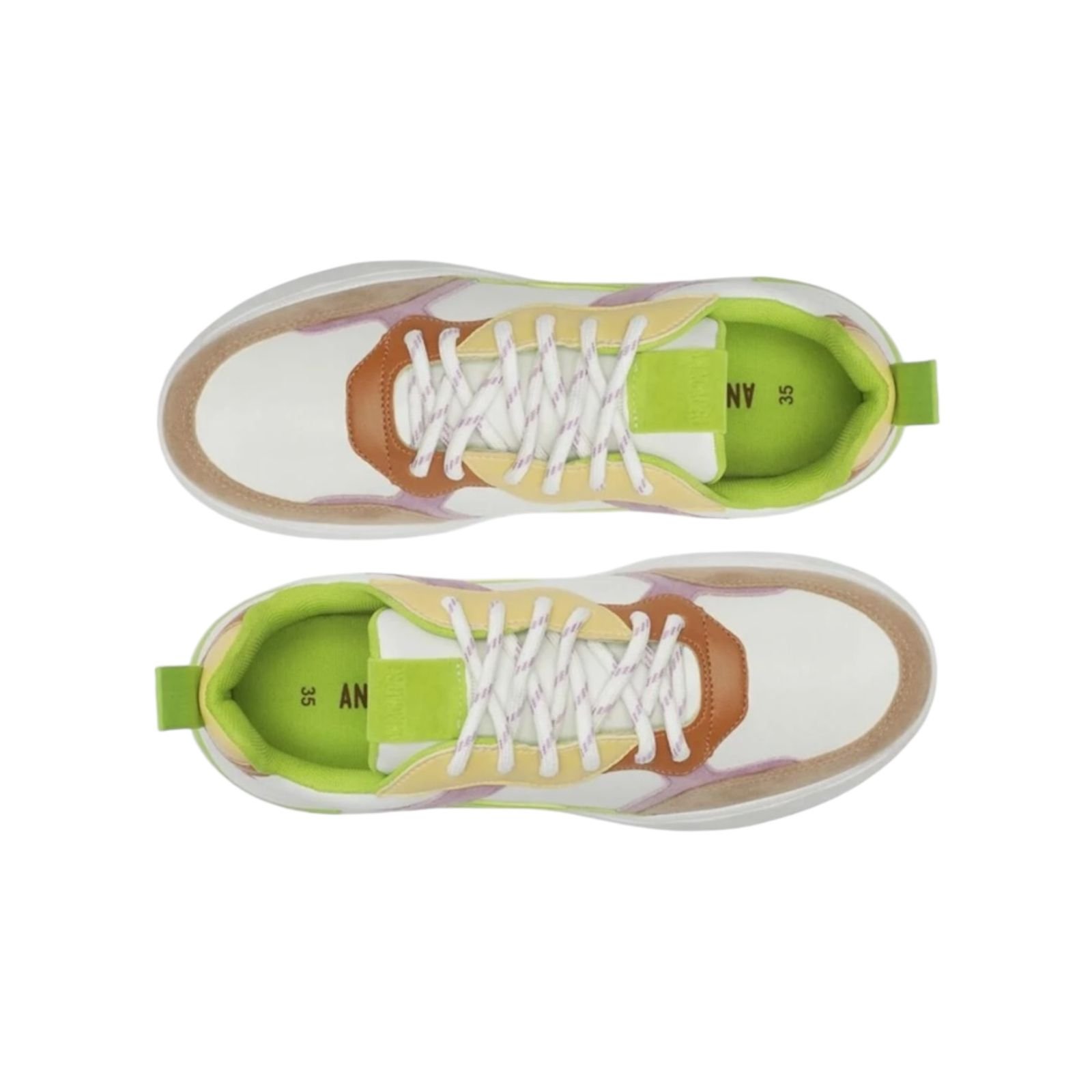 Tenis Sport Feminino Anacapri C3047400020007 Multicolorido Multicores 4