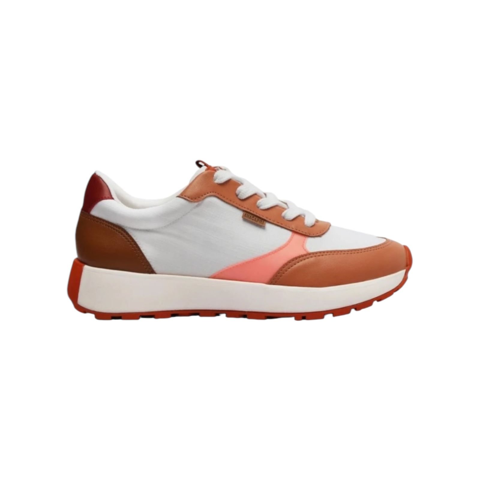 Tenis Feminino Anacapri Sport Multicorido Marrom