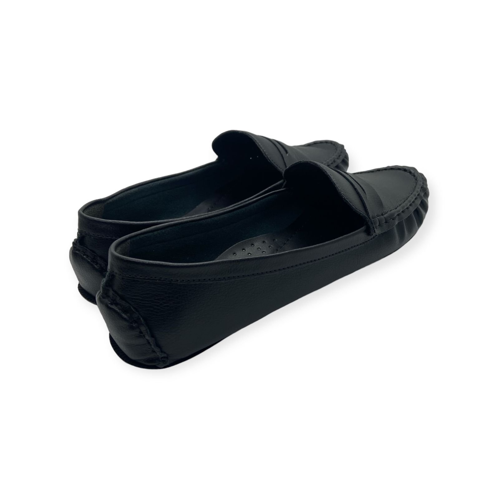 Mocassim Feminino Anacapri Clássico Pespontos Preto Preto 5