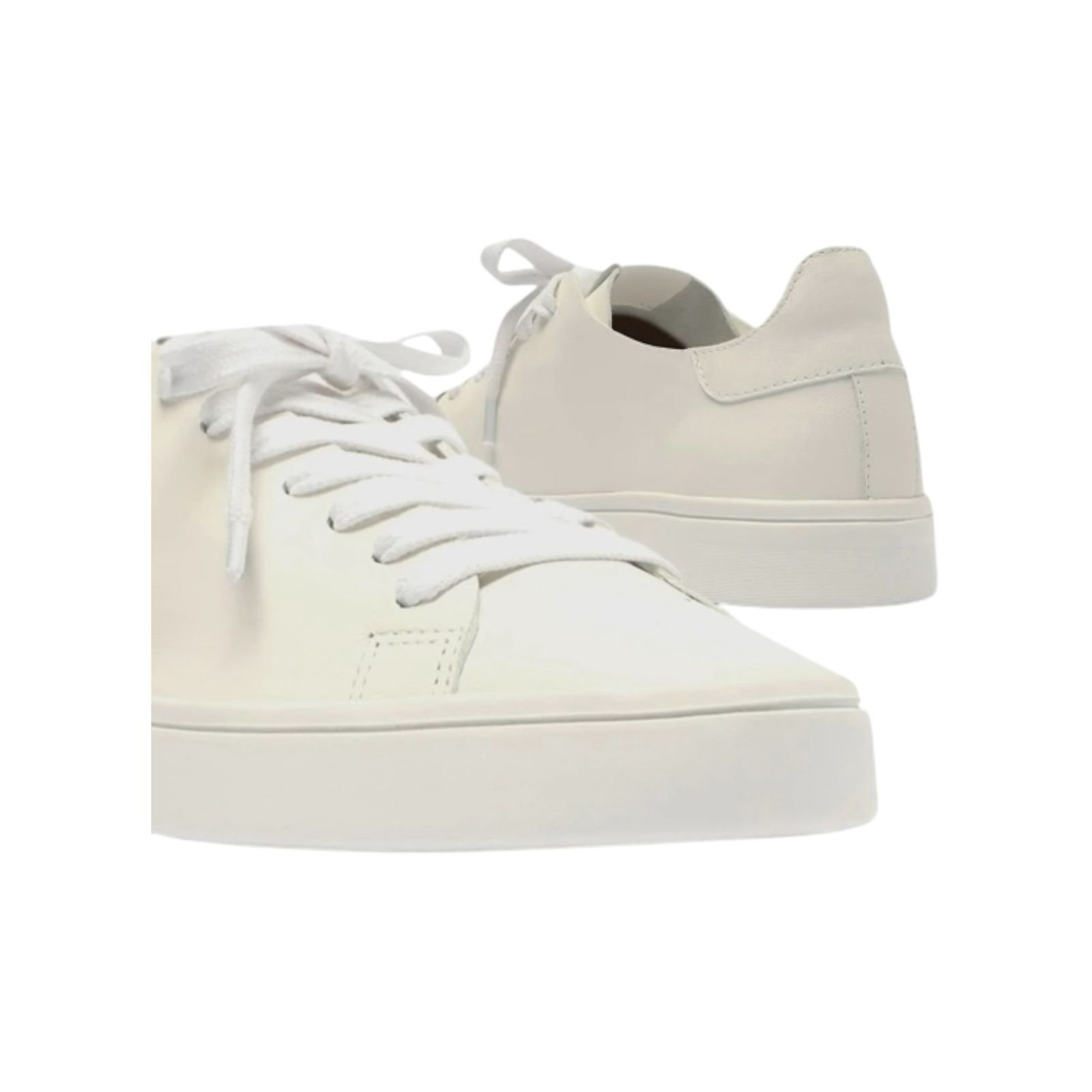 Tenis Feminino Arezzo Couro Casual Básico Branco Branco 3