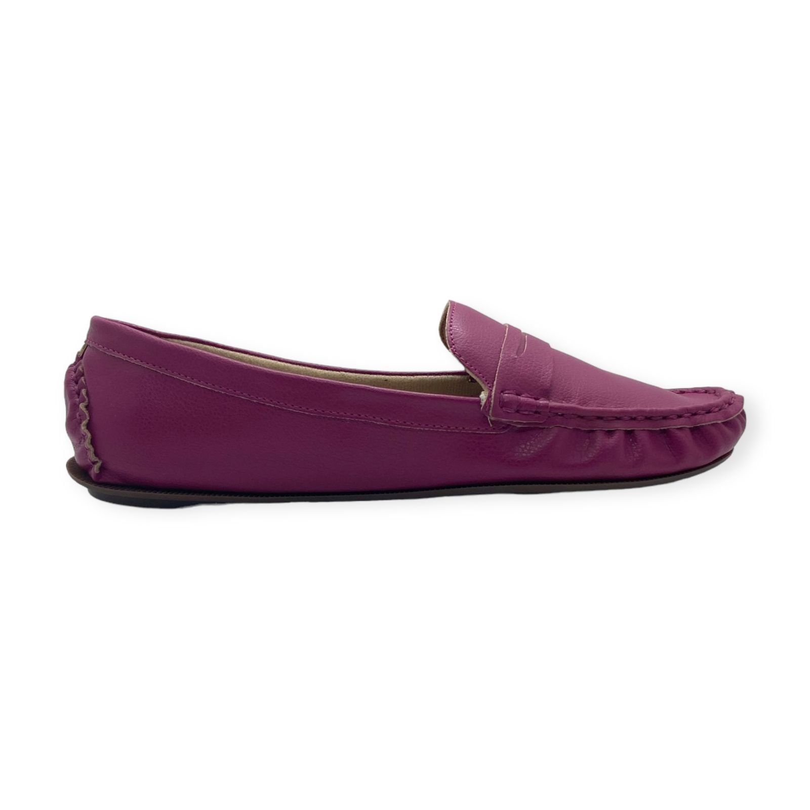 Mocassim Feminino Anacapri Clássico Pespontos Rosa