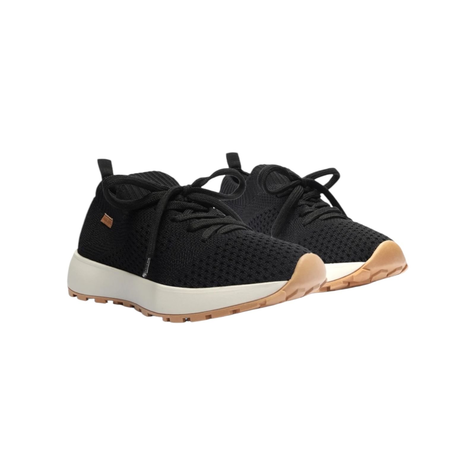 Tenis Feminino Anacapri Knit Preto Preto 2