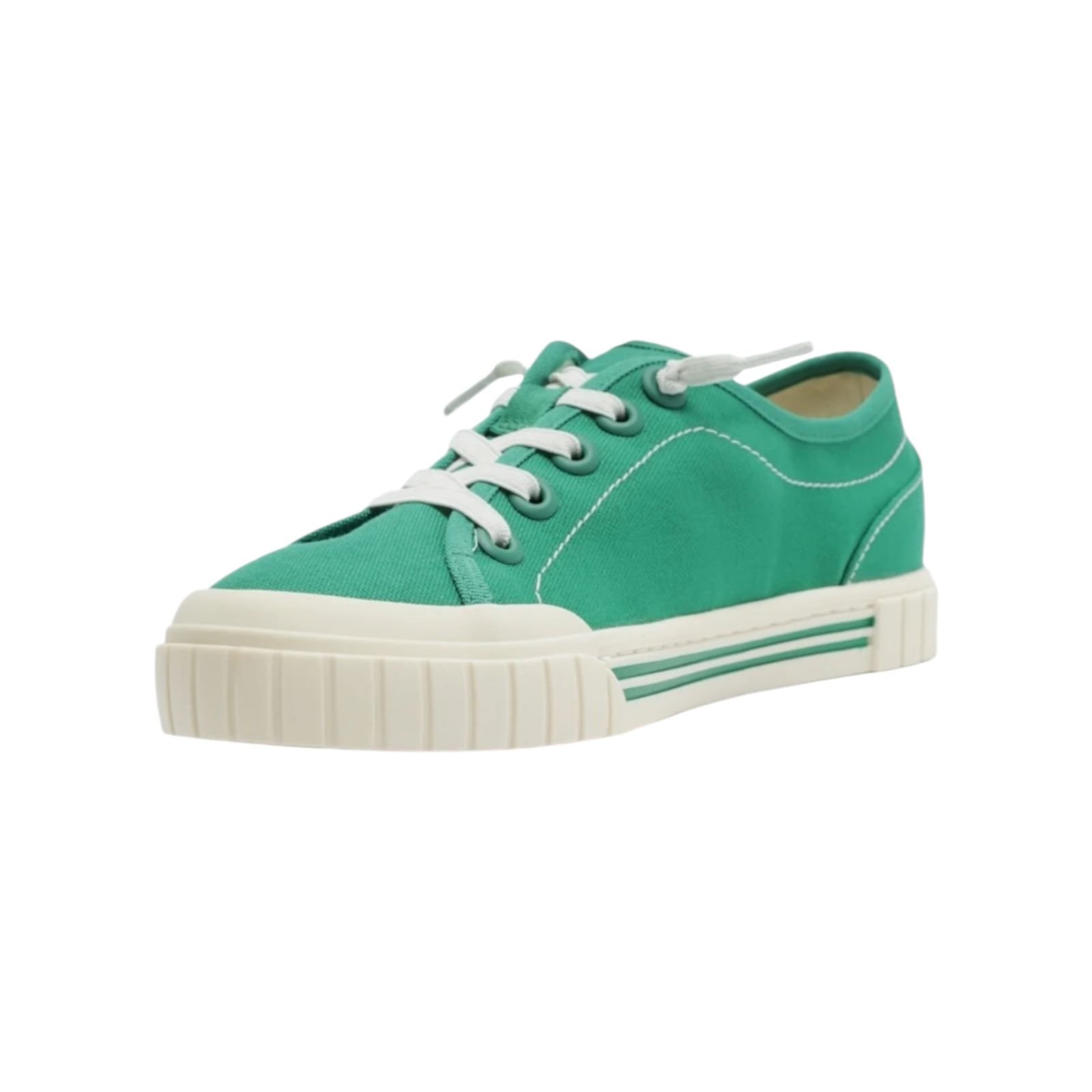 Tenis Feminino Anacapri Lona Alê Atacador Elastico Verde Verde 3