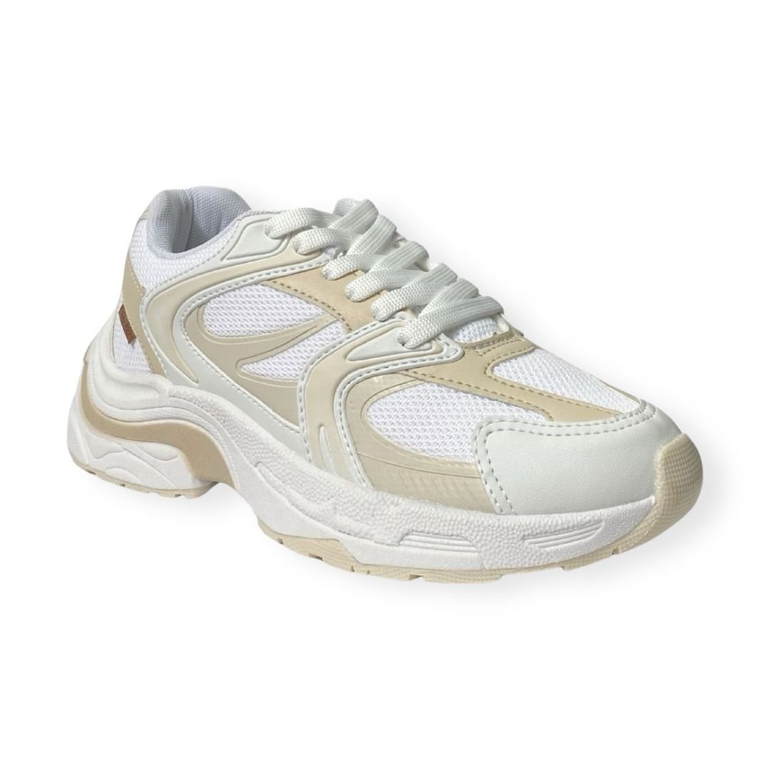Tenis Chunky Sport Anacapri Feminino Branco Navajo Branco 2