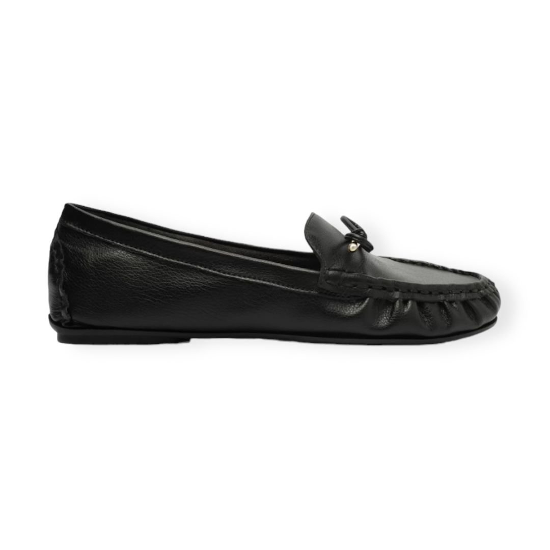 Mocassim Laço Clássico Anacapri Feminino Preto
