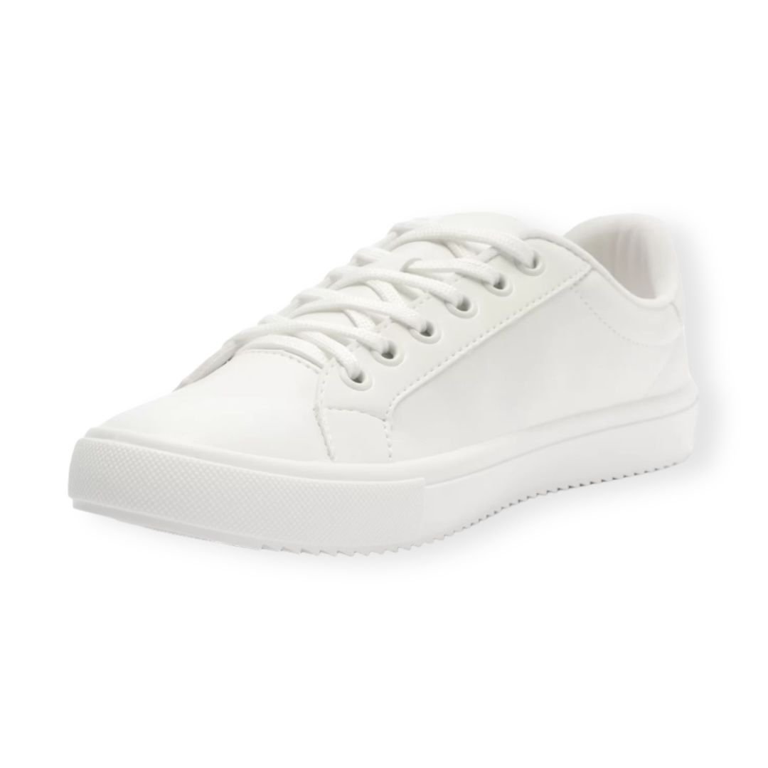 Tenis Casual Detalhe Costurado Anacapri Feminino Branco Branco 4
