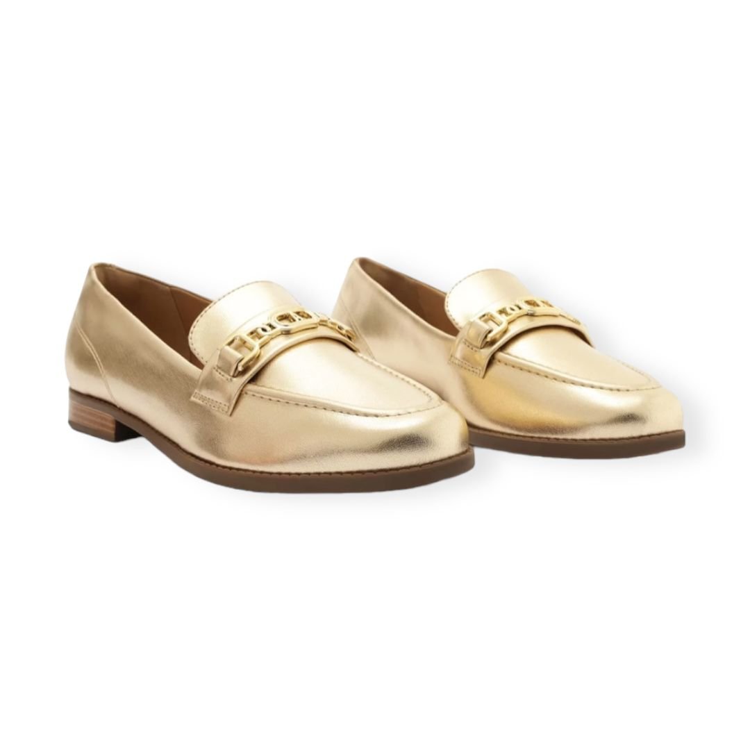 Mocassim Flatform Anacapri Feminino Dourado Dourado 2