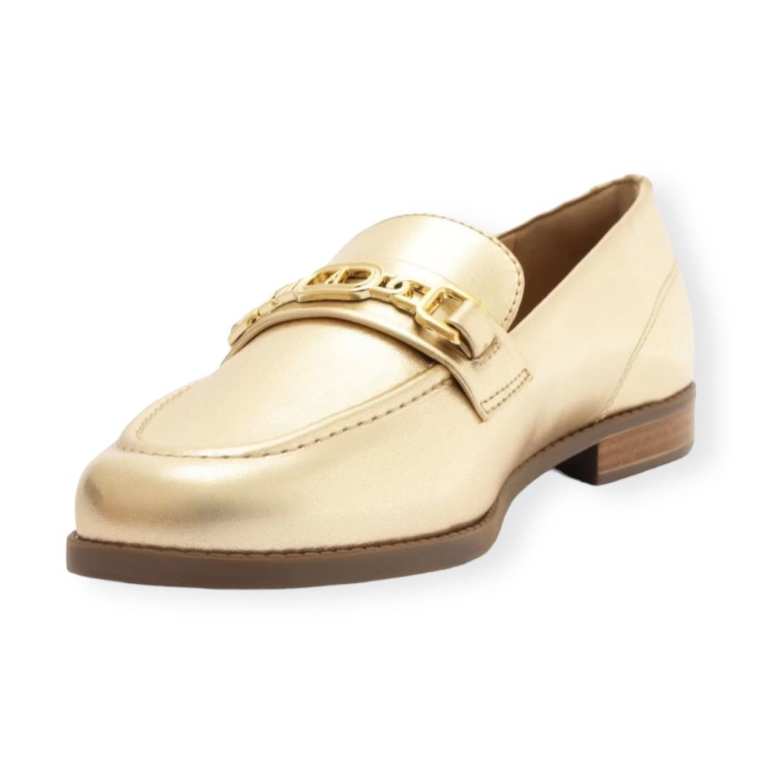 Mocassim Flatform Anacapri Feminino Dourado Dourado 3