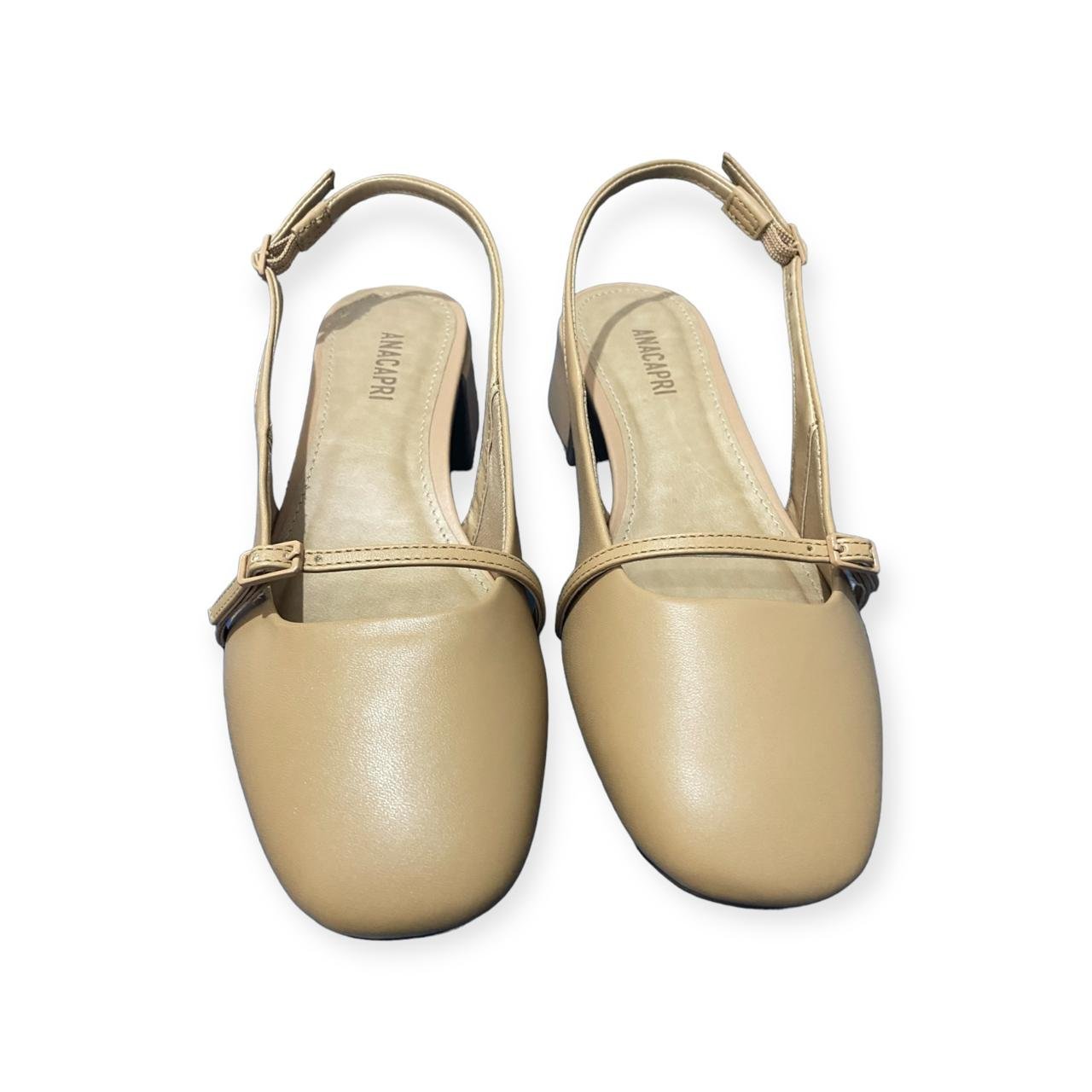 Sapatilha Feminina Anacapri Boneca New Milena Bege Bege 2