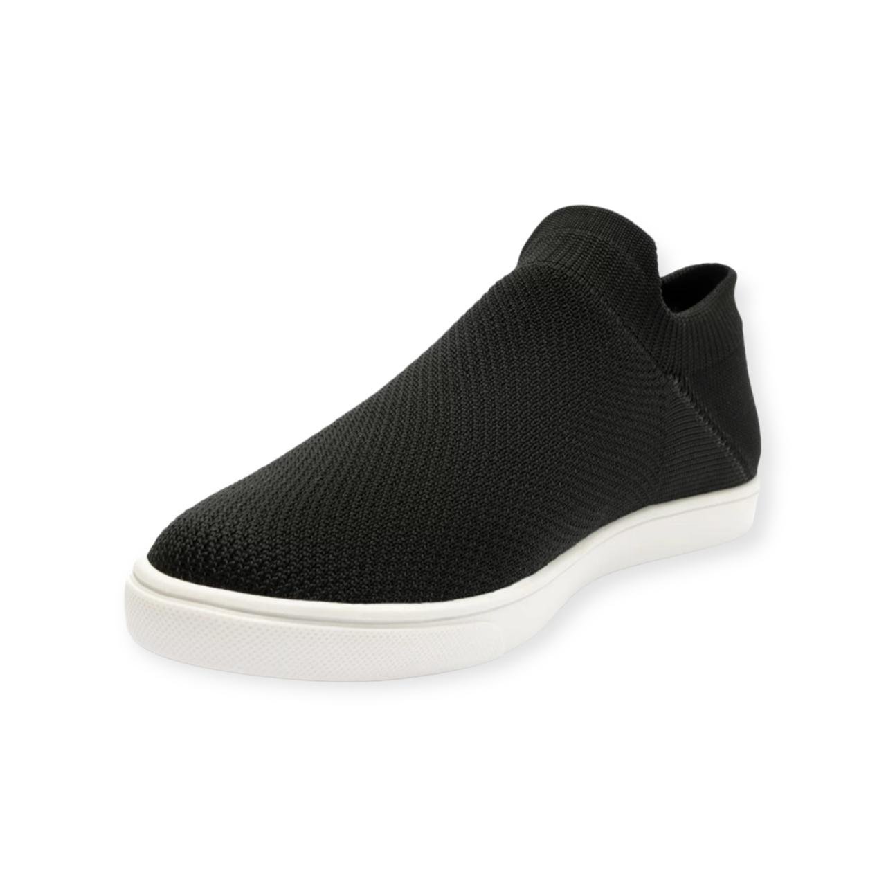 Tênis Feminino Anacapri Slip On Knit Mono Preto Preto 3