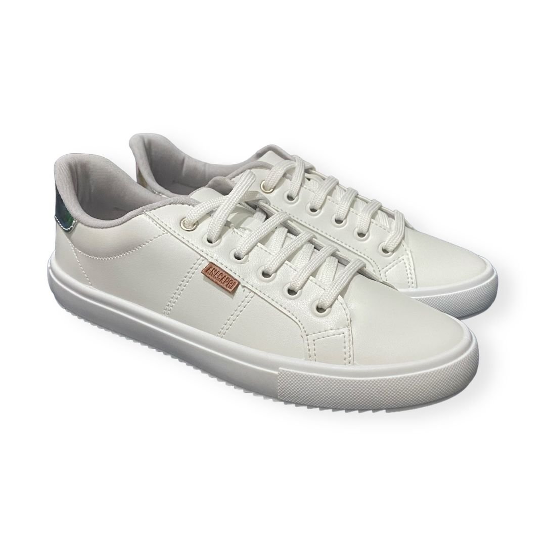 Tenis Feminino Anacapri Casual Smart Branco Branco 2